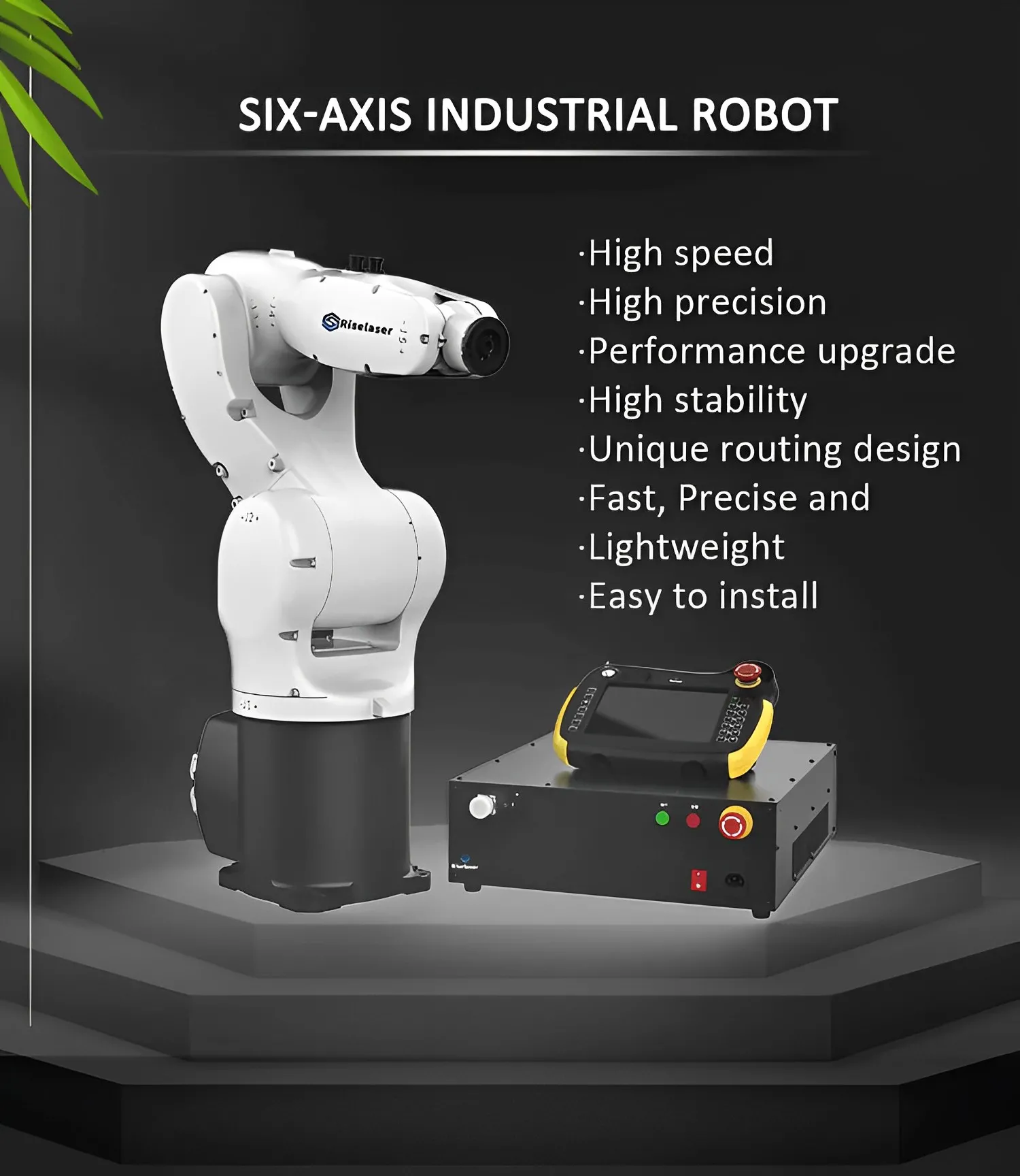 Six axis industrial robot