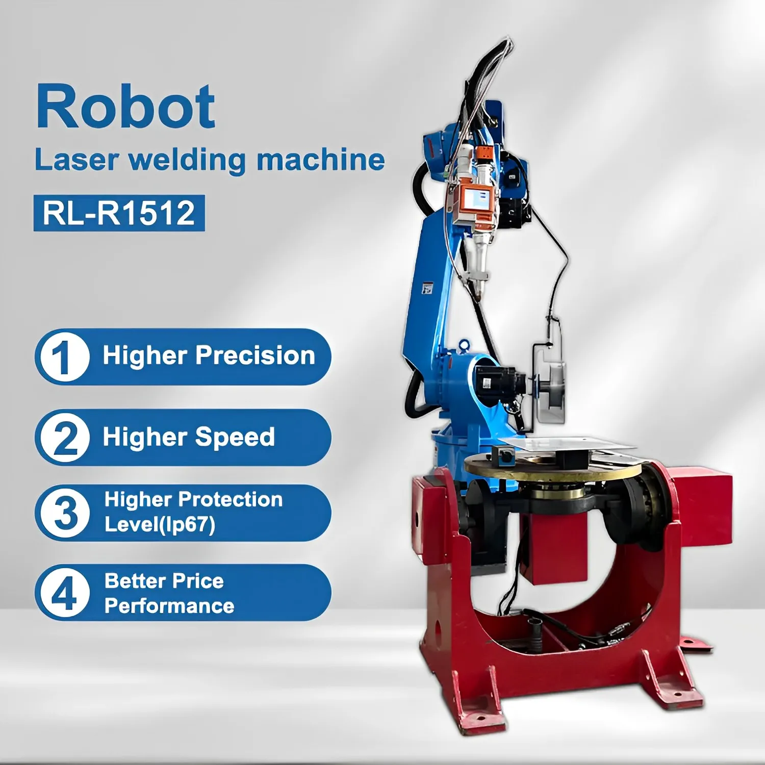 industrial robot laser welder